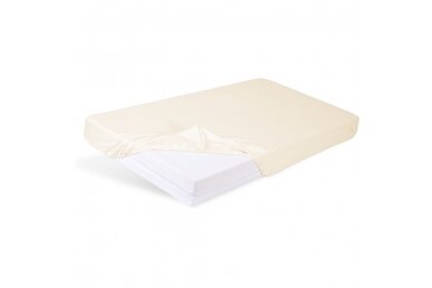 Jersey fitted sheet with elastic band 60Ec