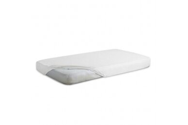 Jersey fitted sheet Kieczm with elastic band White-80