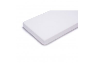 Jersey fitted sheet Kieczm with elastic band White-80 1