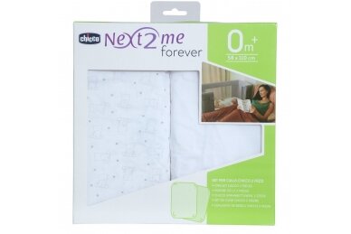 Chicco Next2Me FOREVER Set of 2 Fitted Sheets