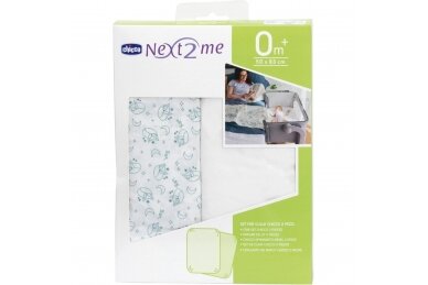 Chicco Next2Me Set of 2 Fitted Sheets