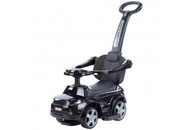 Ride-On Car with Push Bar 614R Black