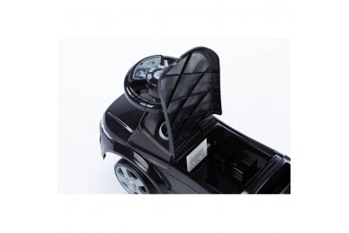 Ride-On Car with Push Bar 614R Black 8