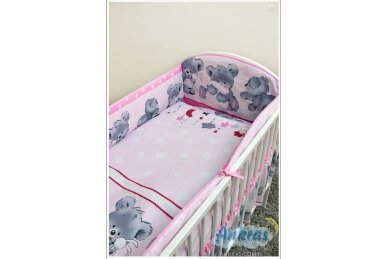 Bedding 5 pieces Ankras MIKA Pink