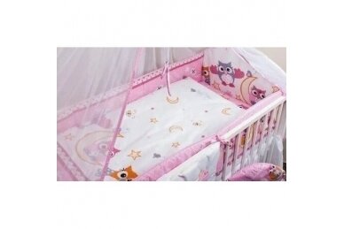 Bedding 5 pieces Ankras SOWY Pink