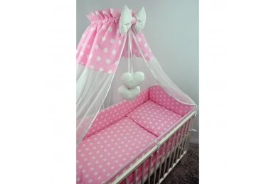 Bedding 6 pieces Ankras DOTS Pink