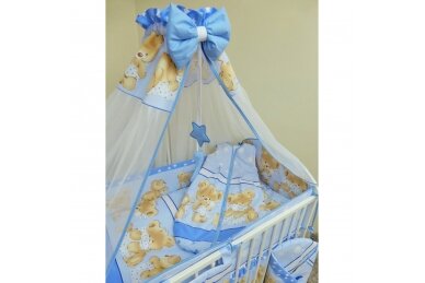 Bedding 6 pieces Ankras  MIKA Blue