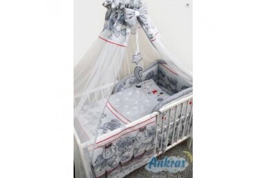 Bedding 6 pieces Ankras  MIKA Grey