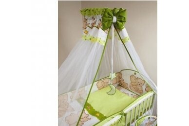 Bedding 6 pieces Ankras PRZYJACIELE Green