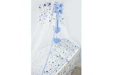 Bedding 6 pieces Ankras STARS Blue