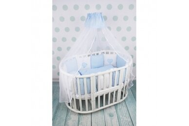 Bedding 7 pieces Amarobaby KROCHA Blue 2