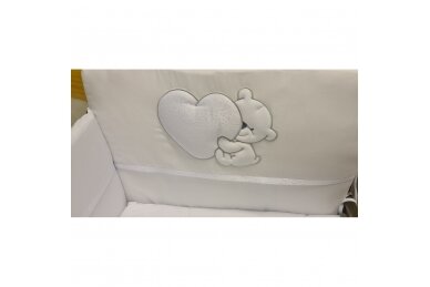 Bedding 6 pieces TuttoLina BEAR & HEART 1