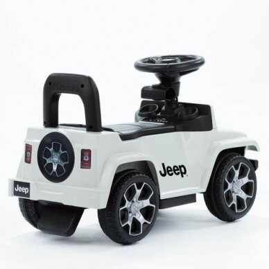 Paspiriama mašina-stumdukas JEEP White 3