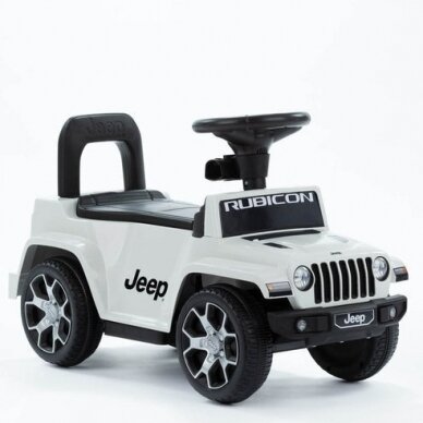 Paspiriama mašina-stumdukas JEEP White 4