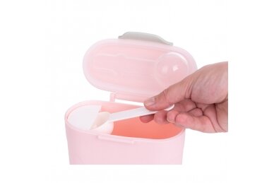 Milk powder dispenser with scoop 130g Pink