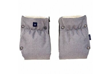 Gloves-Muff for Stroller Womar iGROW L.Grey