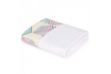 Cotton Blanket CebaBaby Jersey 90x100, Rombs 1