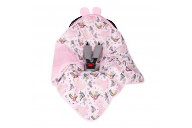 Sleeping bag-plaid DuetBaby  599 Pink