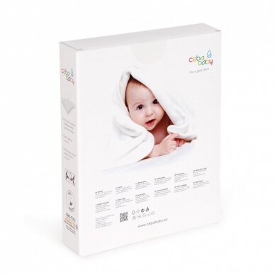 Плед хлопок CebaBaby Jersey 90x100, Rombs 3