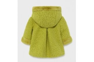 Mini Girls  Boucle Coat MAYORAL 2435,Olive 1