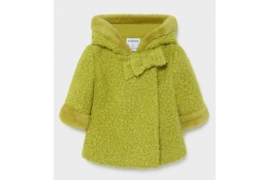 Mini Girls  Boucle Coat MAYORAL 2435,Olive