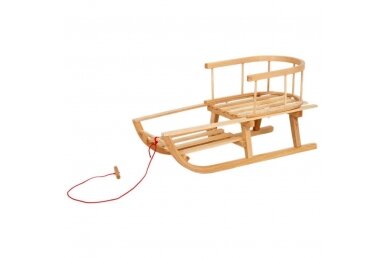 Kids Wooden Snow Sled III-Maluch 1