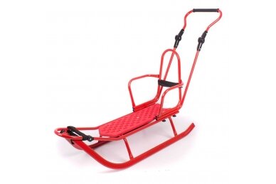 Children's metal sleds Adbor PICCOLINO Red