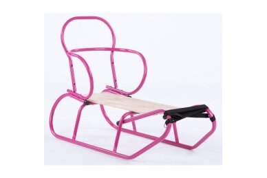 Сhildren's sled Matpol 2 Pink 1