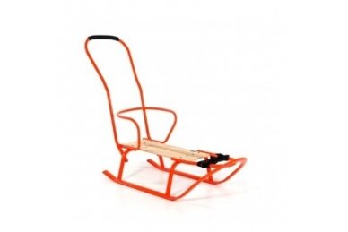 Children's metal sleds LINEA NEON Orange