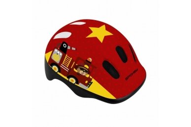 Children's Helmet Spokey FUN - FIRE TRUCK