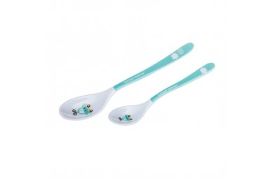 Melamine Spoons Set 2 pcs TOYS Canpol 4/533 Blue 2