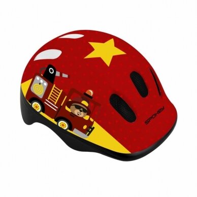 Шлем детский Spokey FUN - FIRE TRUCK