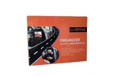 Car seat protection-pocket Organaizer MiniDrive M 2