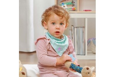 Bandana bib BabyOno BIRDS 879/13, 2 pcs 3