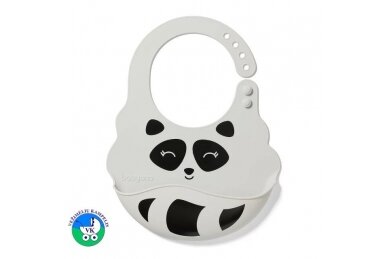 Silicone bib with adjustable lock BabyOno 829/01