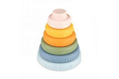 Sensory Ring Pyramid PUZZLE Canpol 79/103