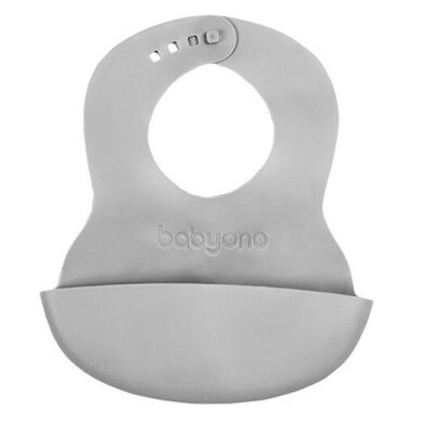 Seilinukas silikoninis BabyOno 835 Grey