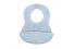 Silicone Bib with Pocket BabyOno 835 Blue