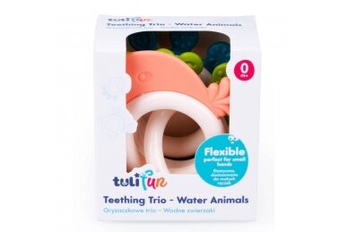 Teething toys Tuli Fun TRIO-WATER  ANIMALS 1