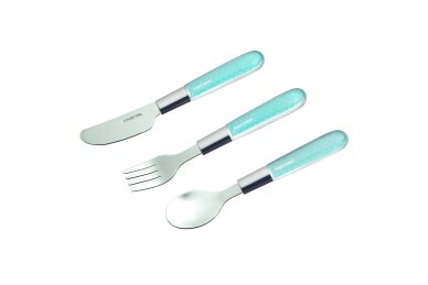 Stainless Steel Cutlery Set Canpol 9/477 Blue 1