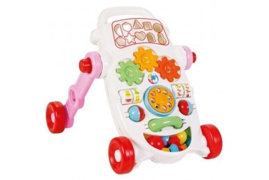 Pilsan Happy Baby Activity Walker Pink