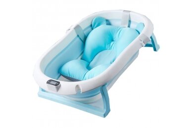 Folding bathtub BATH&CARE Blue