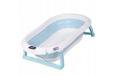 Folding bathtub BATH&CARE Blue 1