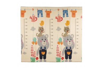 Folding double-sided foam mat BEAR & ROAD 1