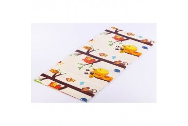 Folding double-sided foam mat GIRAFFE & ANIMALS 4