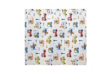 Folding double-sided foam mat Milly Mally FOX 2