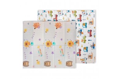 Folding double-sided foam mat Milly Mally FOX