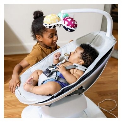 Sūpynės Elektroninės 4Moms MamaRoo 5.0 Classic Grey 4