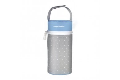 Bottle Insulator Wide Soft Canpol 69/009 Grey/Blue