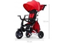 Tricycle QPlay  NOVA+Rubber Red 1